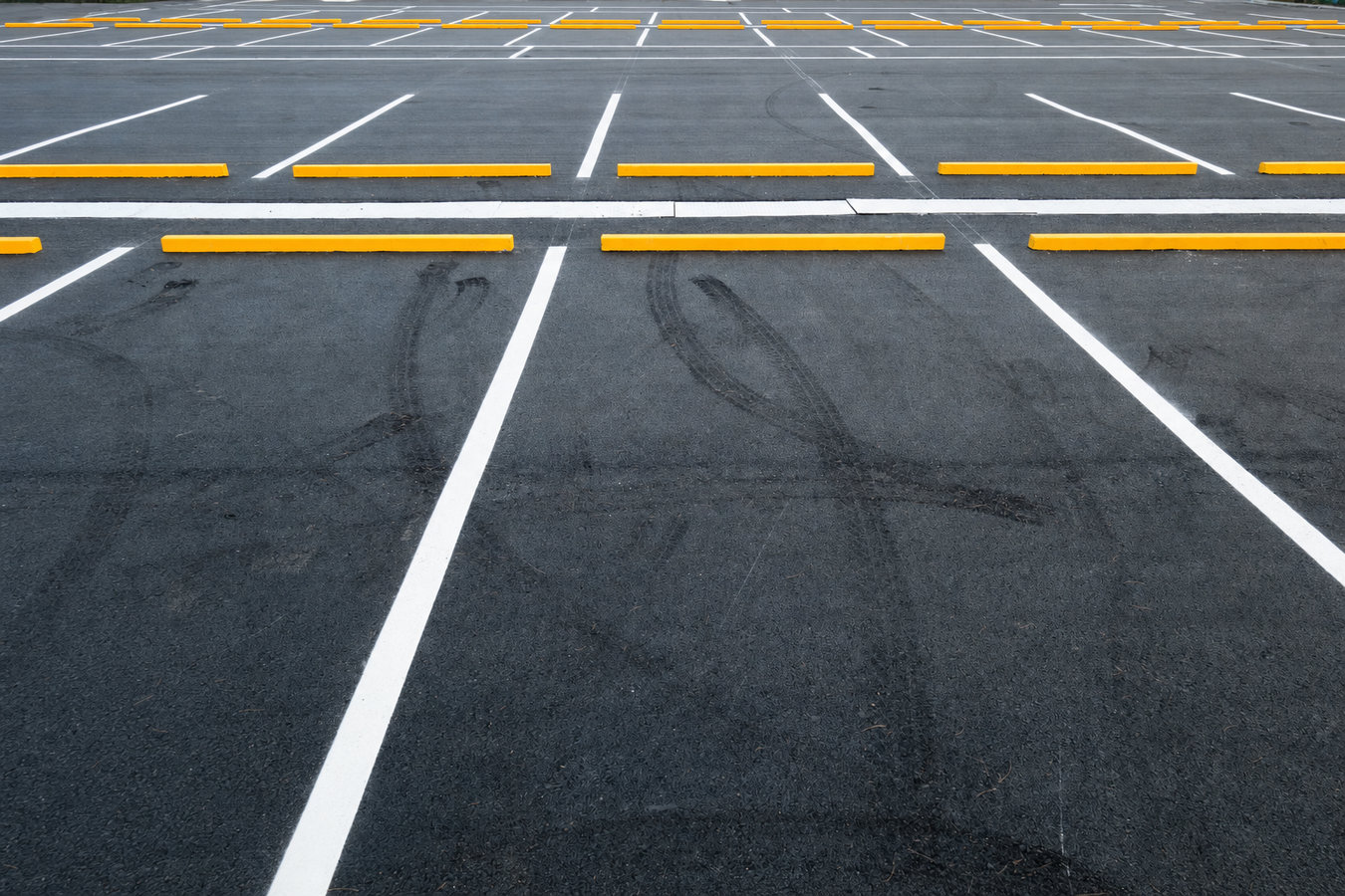 Parking lot paving